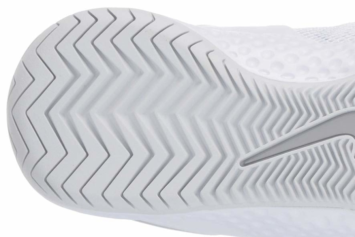 NikeCourt Flare 2 Herringbone tread pattern